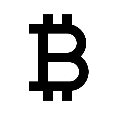 Bitcoin Cryptocurrency (BoxIcons) Free Open-Source SVG Icon (BoxIcons)