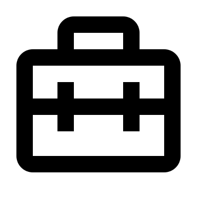 Alternative Briefcase Design Free Open-Source SVG Icon (BoxIcons)