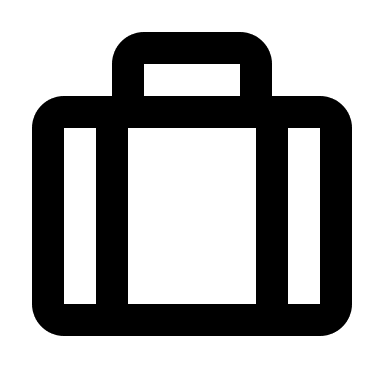 Alternate Briefcase Design Free Open-Source SVG Icon (BoxIcons)