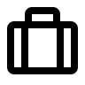 Alternate Briefcase Design Free Open-Source SVG Icon