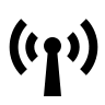 Broadcast Signal Free Open-Source SVG Icon