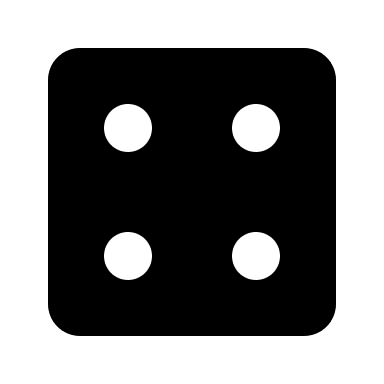 Dice Showing Four (BoxIcons) Free Open-Source SVG Icon (BoxIcons)