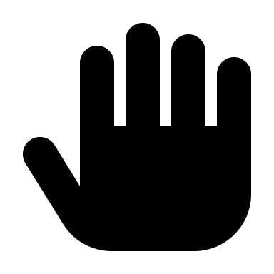 Hand Gesture (BoxIcons) Free Open-Source SVG Icon (BoxIcons)