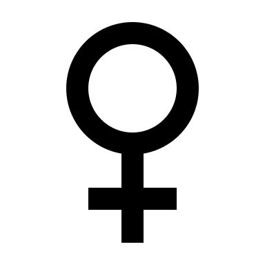 Female Gender Sign Free Open-Source SVG Icon (BoxIcons)