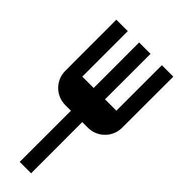 Fork Kitchen Utensil Free Open-Source SVG Icon (BoxIcons)