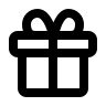 Gift Box Free Open-Source SVG Icon