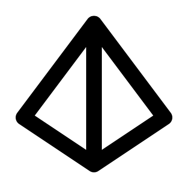 Pyramid Shape Free Open-Source SVG Icon (BoxIcons)