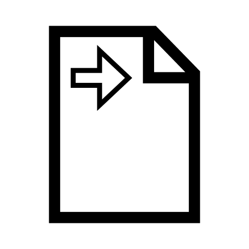 Data Input Method Free Open-Source SVG Icon (BPMN)