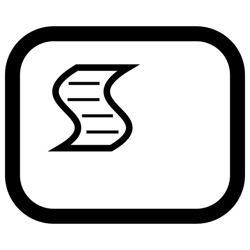 Script Task Free Open-Source SVG Icon (BPMN)