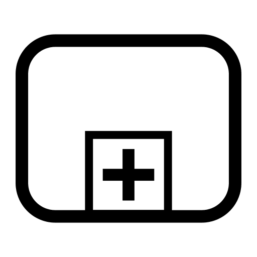 Collapsed Subprocess (BPMN) Free Open-Source SVG Icon (BPMN)