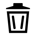 Trash Bin Free Open-Source SVG Icon