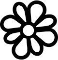 ICQ Messaging Application Free Open-Source SVG Icon