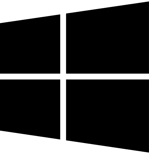 Windows 8 Operating System Logo Free Open-Source SVG Icon (Brandico)