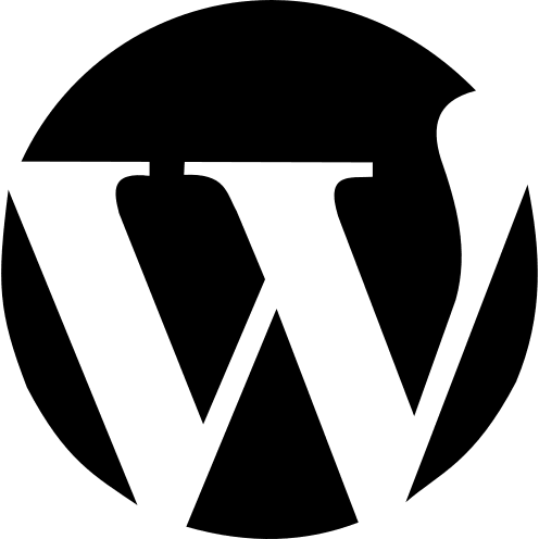 WordPress Content Management System Free Open-Source SVG Icon (Brandico)