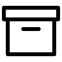 Archive Storage Container Free Open-Source SVG Icon