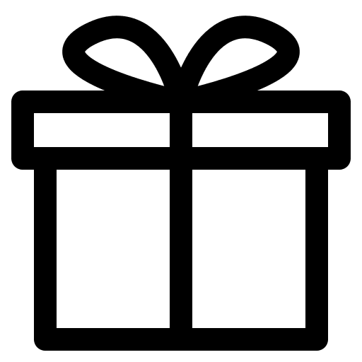 Gift Box Free Open-Source SVG Icon (Bytesize Icons)