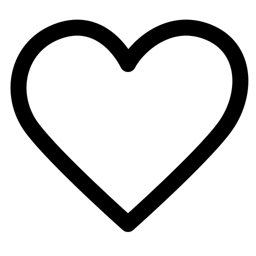 Heart Shape Free Open-Source SVG Icon (Bytesize Icons)