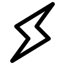 Lightning Symbol Free Open-Source SVG Icon