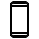 Mobile Device Free Open-Source SVG Icon