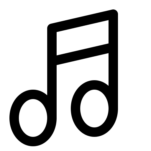 Music Note Free Open-Source SVG Icon (Bytesize Icons)