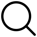 Search Functionality Free Open-Source SVG Icon