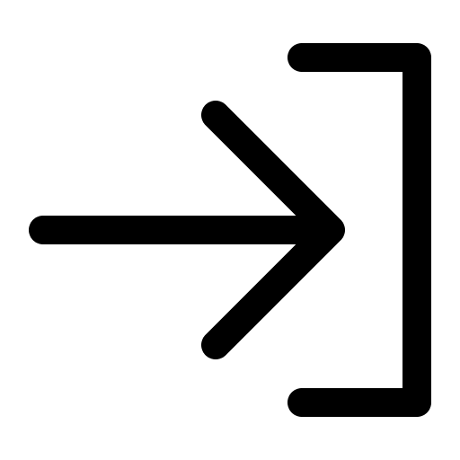 Sign In (Bytesize Icons) Free Open-Source SVG Icon (Bytesize Icons)