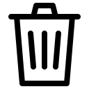 Trash Bin Free Open-Source SVG Icon