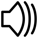 Volume Control Free Open-Source SVG Icon