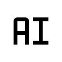 Artificial Intelligence (AI) Free Open-Source SVG Icon