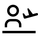 Digital Airline Gate (Carbon) Free Open-Source SVG Icon