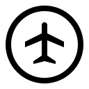 Airport Terminal (Carbon) Free Open-Source SVG Icon