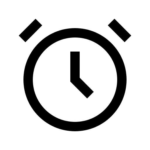 Alarm Clock (Carbon) Free Open-Source SVG Icon (Carbon)