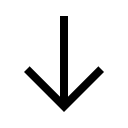 Downward Arrow (Carbon) Free Open-Source SVG Icon