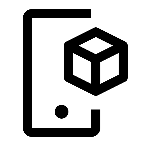 Augmented Reality (Carbon) Free Open-Source SVG Icon (Carbon)