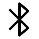 Bluetooth Connectivity Symbol Free Open-Source SVG Icon