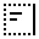 Right Border Decoration Free Open-Source SVG Icon