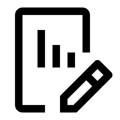 Custom Chart Design Free Open-Source SVG Icon (Carbon)