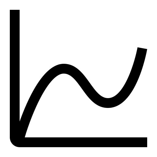 Smooth Line Chart (Carbon) Free Open-Source SVG Icon (Carbon)