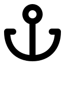 Anchor Symbol Free Open-Source SVG Icon