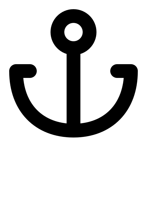 Anchor Symbol Free Open-Source SVG Icon (Charm Icons)