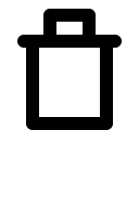 Trash Bin Free Open-Source SVG Icon