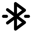 Bluetooth Connected Device (Charm) Free Open-Source SVG Icon