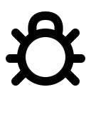 Bug Symbol Free Open-Source SVG Icon