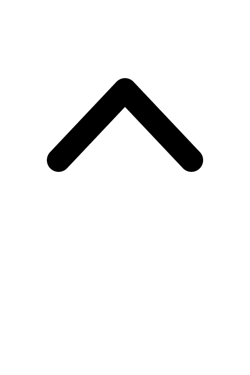 Chevron Upward Arrow Free Open-Source SVG Icon (Charm Icons)