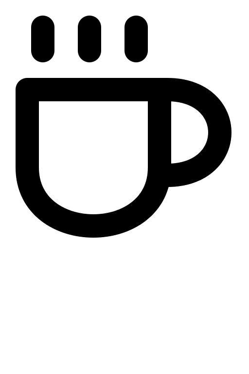 Coffee Cup Free Open-Source SVG Icon (Charm Icons)