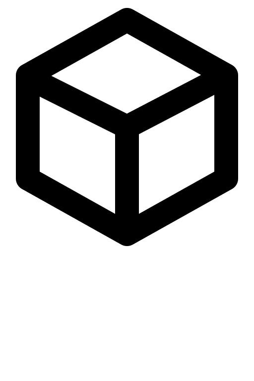 Cube Shape Free Open-Source SVG Icon (Charm Icons)