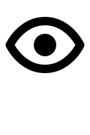 Eye Symbol Free Open-Source SVG Icon