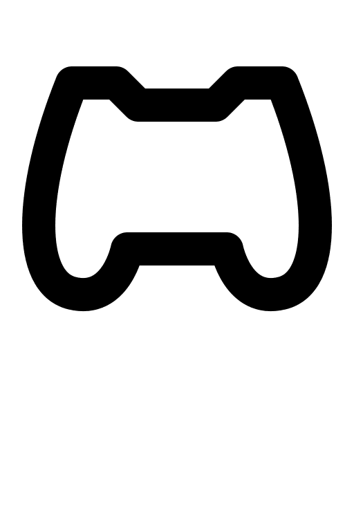 Game Controller Free Open-Source SVG Icon (Charm Icons)