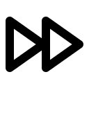 Fast Forward Media Control Free Open-Source SVG Icon
