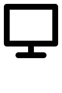 Computer Monitor Display Free Open-Source SVG Icon